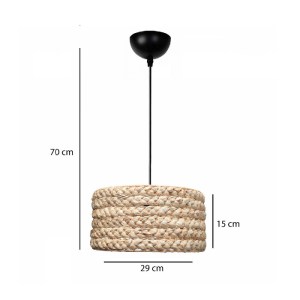 glo-204-0161-204_0161_2.webp GLOBOSTAR® POMEGRANDE 204-0161 BOHO ΚΡΕΜΑΣΤΟ ΦΩΤΙΣΤΙΚΟ KΑΠΕΛΟ ΜΟΝΟΦΩΤΟ 1 X E27 IP20 ΜΠΕΖ R