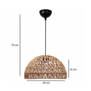 glo-204-0167-204_0167_2.webp GLOBOSTAR® SAND 204-0167 BOHO ΚΡΕΜΑΣΤΟ ΦΩΤΙΣΤΙΚΟ ΚΑΜΠΑΝΑ ΜΟΝΟΦΩΤΟ 1 X E27 IP20 ΜΠΕΖ ΣΧΟΙΝΙ
