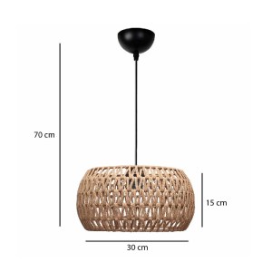glo-204-0168-204_0168_2.webp GLOBOSTAR® DARIO 204-0168 BOHO ΚΡΕΜΑΣΤΟ ΦΩΤΙΣΤΙΚΟ KΑΠΕΛΟ ΜΟΝΟΦΩΤΟ 1 X E27 IP20 ΚΑΦΕ ΣΧΟΙΝΙ
