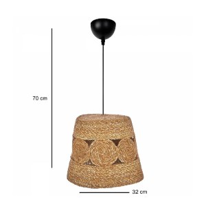glo-204-0170-204_0170_2.webp GLOBOSTAR® PANIER 204-0170 BOHO ΚΡΕΜΑΣΤΟ ΦΩΤΙΣΤΙΚΟ ΚΑΜΠΑΝΑ ΜΟΝΟΦΩΤΟ 1 X E27 IP20 ΜΠΕΖ ΣΧΟΙ
