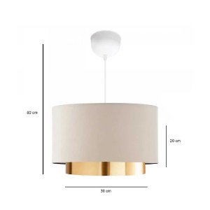 glo-204-0173-204_0173_2.webp GLOBOSTAR® BASIL 204-0173 ΜΟΝΤΕΡΝΟ ΚΡΕΜΑΣΤΟ ΦΩΤΙΣΤΙΚΟ KΑΠΕΛΟ ΜΟΝΟΦΩΤΟ 1 X E27 IP20 ΜΠΕΖ & 