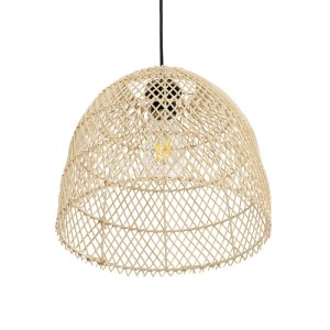 glo-204-0178-204_0178_5 GLOBOSTAR® CESTINO 204-0178 BOHO ΚΡΕΜΑΣΤΟ ΦΩΤΙΣΤΙΚΟ ΟΡΟΦΗΣ ΜΟΝΟΦΩΤΟ 1 X E27 AC 220-240V IP20 ΜΠΕΖ - Μ30 X Π30 X Υ25CM