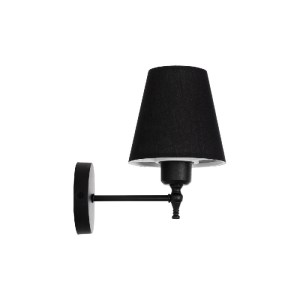 glo-204-0185-204_0185_4 GLOBOSTAR® ELEGANTE 204-0185 ΜΟΝΤΕΡΝΟ ΦΩΤΙΣΤΙΚΟ ΤΟΙΧΟΥ ΑΠΛΙΚΑ ΜΟΝΟΦΩΤΟ 1 X E27 AC 220-240V IP20 ΜΑΥΡΟ - Μ14 X Π14 X Υ26CM