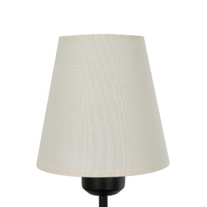 glo-204-0190-204_0190_5 GLOBOSTAR® LING 204-0190 ΜΟΝΤΕΡΝΟ ΦΩΤΙΣΤΙΚΟ ΤΟΙΧΟΥ ΑΠΛΙΚΑ ΜΟΝΟΦΩΤΟ 1 X E27 AC 220-240V IP20 ΜΠΕΖ & ΜΑΥΡΟ - Μ13 X Π13 X Υ50CM