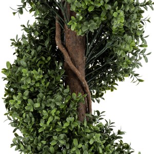 glo-20401-20401_4 GLOBOSTAR® ARTIFICIAL GARDEN BUXUS SPIRAL 20401 ΤΕΧΝΗΤΟ ΔΙΑΚΟΣΜΗΤΙΚΟ ΦΥΤΟ ΣΠΙΡΑΛ ΠΥΞΟΣ Υ15