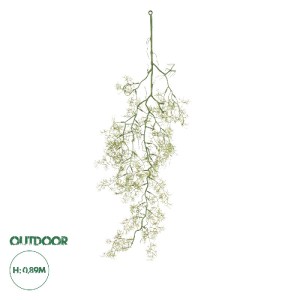 glo-20409-20409_0 GLOBOSTAR® ARTIFICIAL GARDEN EUCALYPTUS HANGING BRANCH 20409 ΤΕΧΝΗΤΟ ΔΙΑΚΟΣΜΗΤΙΚΟ ΚΡΕΜΑΣΤΟ