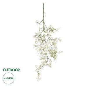 glo-20412-20412_0 GLOBOSTAR® ARTIFICIAL GARDEN EUCALYPTUS HANGING BRANCH 20412 ΤΕΧΝΗΤΟ ΔΙΑΚΟΣΜΗΤΙΚΟ ΚΡΕΜΑΣΤΟ