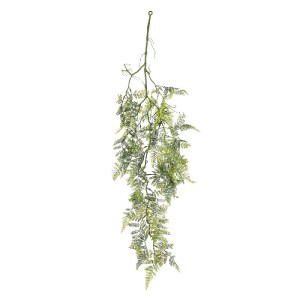 glo-20413-20413_2 GLOBOSTAR® ARTIFICIAL GARDEN FERN HANGING BRANCH 20413 ΤΕΧΝΗΤΟ ΔΙΑΚΟΣΜΗΤΙΚΟ ΚΡΕΜΑΣΤΟ ΦΥΤΟ 