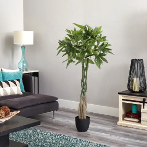 glo-20426-20426 GLOBOSTAR® ARTIFICIAL GARDEN PACHIRA GLABRA 20426 ΤΕΧΝΗΤΟ ΔΙΑΚΟΣΜΗΤΙΚΟ ΦΥΤΟ ΠΑΧΙΡΑ ΤΗΣ ΤΥΧ