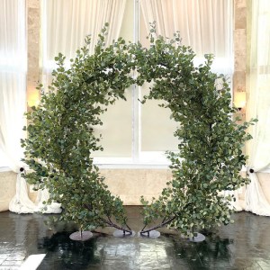 glo-20434-20434 GLOBOSTAR® ARTIFICIAL GARDEN EYCALYPTUS CINEREA ARCH 20434 ΤΕΧΝΗΤΗ ΔΙΑΚΟΣΜΗΤΙΚΗ ΑΨΙΔΑ ΕΥΚΑ