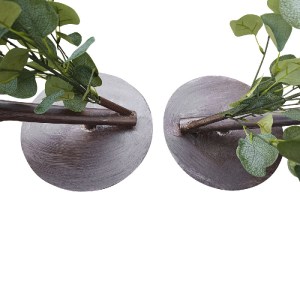 glo-20434-20434_5 GLOBOSTAR® ARTIFICIAL GARDEN EYCALYPTUS CINEREA ARCH 20434 ΤΕΧΝΗΤΗ ΔΙΑΚΟΣΜΗΤΙΚΗ ΑΨΙΔΑ ΕΥΚΑ