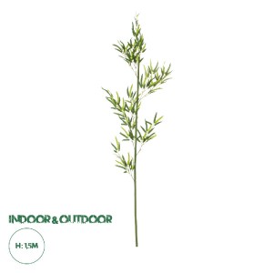 glo-20438-20438_0 GLOBOSTAR® ARTIFICIAL GARDEN BAMBOO BRANCH 20438 ΤΕΧΝΗΤΟ ΔΙΑΚΟΣΜΗΤΙΚΟ ΚΛΑΔΙ ΜΠΑΜΠΟΥ Υ150CM