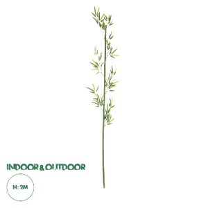 glo-20439-20439_0 GLOBOSTAR® ARTIFICIAL GARDEN BAMBOO BRANCH 20439 ΤΕΧΝΗΤΟ ΔΙΑΚΟΣΜΗΤΙΚΟ ΚΛΑΔΙ ΜΠΑΜΠΟΥ Υ200CM