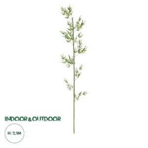 glo-20440-20440_0 GLOBOSTAR® ARTIFICIAL GARDEN BAMBOO BRANCH 20440 ΤΕΧΝΗΤΟ ΔΙΑΚΟΣΜΗΤΙΚΟ ΚΛΑΔΙ ΜΠΑΜΠΟΥ Υ250CM
