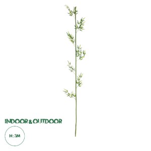 glo-20441-20441_0 GLOBOSTAR® ARTIFICIAL GARDEN BAMBOO BRANCH 20441 ΤΕΧΝΗΤΟ ΔΙΑΚΟΣΜΗΤΙΚΟ ΚΛΑΔΙ ΜΠΑΜΠΟΥ Υ300CM