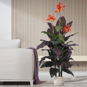 glo-20452-20209_20452 GLOBOSTAR® ARTIFICIAL GARDEN PARGA 20452 ΠΗΛΙΝΟ ΚΕΡΑΜΙΚΟ ΚΑΣΠΩ ΓΛΑΣΤΡΑ - FLOWER POT ΜΠΕΖ Φ