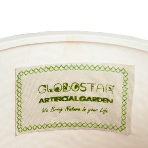 glo-20452-20452_9 GLOBOSTAR® ARTIFICIAL GARDEN PARGA 20452 ΠΗΛΙΝΟ ΚΕΡΑΜΙΚΟ ΚΑΣΠΩ ΓΛΑΣΤΡΑ - FLOWER POT ΜΠΕΖ Φ