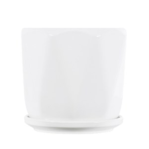 glo-20463-20463_6 GLOBOSTAR® ARTIFICIAL GARDEN KARPATHOS 20463 ΣΕΤ 3 ΠΗΛΙΝΑ ΚΕΡΑΜΙΚΑ ΚΑΣΠΩ ΓΛΑΣΤΡΕΣ - FLOWER