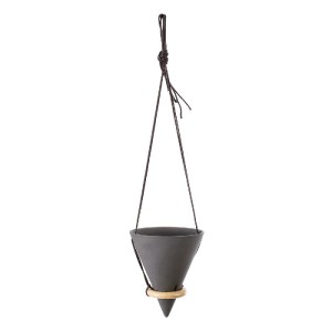 glo-20466-20466_2 GLOBOSTAR® ARTIFICIAL GARDEN AIGINA 20466 ΚΡΕΜΑΣΤΟ ΠΗΛΙΝΟ ΚΕΡΑΜΙΚΟ ΚΑΣΠΩ ΓΛΑΣΤΡΑ - FLOWER 