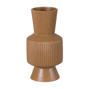 glo-20469-20469_2 GLOBOSTAR® ARTIFICIAL GARDEN AMALFI 20469 ΠΗΛΙΝΟ ΚΕΡΑΜΙΚΟ ΚΑΣΠΩ ΓΛΑΣΤΡΑ - FLOWER POT ΚΕΡΑΜ