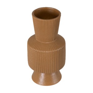 glo-20469-20469_3 GLOBOSTAR® ARTIFICIAL GARDEN AMALFI 20469 ΠΗΛΙΝΟ ΚΕΡΑΜΙΚΟ ΚΑΣΠΩ ΓΛΑΣΤΡΑ - FLOWER POT ΚΕΡΑΜ