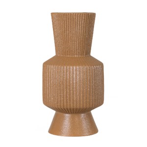 glo-20469-20469_4 GLOBOSTAR® ARTIFICIAL GARDEN AMALFI 20469 ΠΗΛΙΝΟ ΚΕΡΑΜΙΚΟ ΚΑΣΠΩ ΓΛΑΣΤΡΑ - FLOWER POT ΚΕΡΑΜ