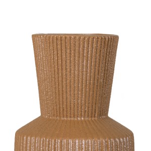 glo-20469-20469_5 GLOBOSTAR® ARTIFICIAL GARDEN AMALFI 20469 ΠΗΛΙΝΟ ΚΕΡΑΜΙΚΟ ΚΑΣΠΩ ΓΛΑΣΤΡΑ - FLOWER POT ΚΕΡΑΜ