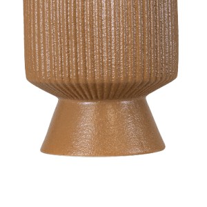 glo-20469-20469_6 GLOBOSTAR® ARTIFICIAL GARDEN AMALFI 20469 ΠΗΛΙΝΟ ΚΕΡΑΜΙΚΟ ΚΑΣΠΩ ΓΛΑΣΤΡΑ - FLOWER POT ΚΕΡΑΜ