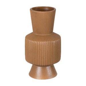 glo-20471-20471_2 GLOBOSTAR® ARTIFICIAL GARDEN AMALFI 20471 ΠΗΛΙΝΟ ΚΕΡΑΜΙΚΟ ΚΑΣΠΩ ΓΛΑΣΤΡΑ - FLOWER POT ΚΕΡΑΜ