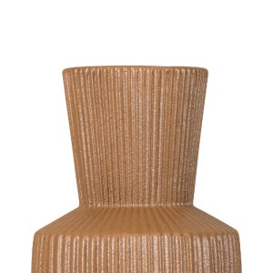 glo-20471-20471_5 GLOBOSTAR® ARTIFICIAL GARDEN AMALFI 20471 ΠΗΛΙΝΟ ΚΕΡΑΜΙΚΟ ΚΑΣΠΩ ΓΛΑΣΤΡΑ - FLOWER POT ΚΕΡΑΜ