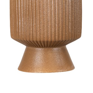glo-20471-20471_6 GLOBOSTAR® ARTIFICIAL GARDEN AMALFI 20471 ΠΗΛΙΝΟ ΚΕΡΑΜΙΚΟ ΚΑΣΠΩ ΓΛΑΣΤΡΑ - FLOWER POT ΚΕΡΑΜ