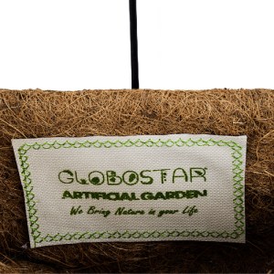 glo-20482-20482_10 GLOBOSTAR® ARTIFICIAL GARDEN KOUFONISIA 20482 ΕΠΙΤΟΙΧΙΟ ΚΑΣΠΩ ΓΛΑΣΤΡΑ - FLOWER POT ΑΠΟ ΦΛΟ