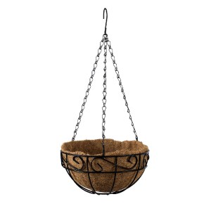 glo-20483-20483_2 GLOBOSTAR® ARTIFICIAL GARDEN KARYSTOS 20483 ΚΡΕΜΑΣΤΟ ΚΑΣΠΩ ΓΛΑΣΤΡΑ - FLOWER POT ΑΠΟ ΦΛΟΙΟ 