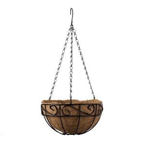 glo-20483-20483_4 GLOBOSTAR® ARTIFICIAL GARDEN KARYSTOS 20483 ΚΡΕΜΑΣΤΟ ΚΑΣΠΩ ΓΛΑΣΤΡΑ - FLOWER POT ΑΠΟ ΦΛΟΙΟ 