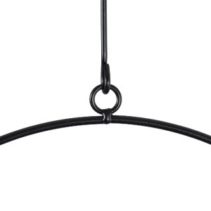 glo-20485-20485_8 GLOBOSTAR® ARTIFICIAL GARDEN TILOS 20485 ΚΡΕΜΑΣΤΟ ΜΕΤΑΛΛΙΚΟ ΚΑΣΠΩ ΓΛΑΣΤΡΑ - FLOWER POT ΜΑΥ