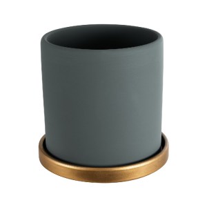 glo-20494-20494_2 GLOBOSTAR® ARTIFICIAL GARDEN NAPOLI 20494 ΔΙΑΚΟΣΜΗΤΙΚΟ ΚΕΡΑΜΙΚΟ ΚΑΣΠΩ ΓΛΑΣΤΡΑ - FLOWER POT