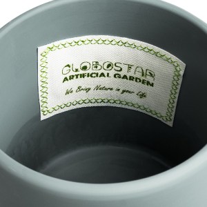 glo-20494-20494_9 GLOBOSTAR® ARTIFICIAL GARDEN NAPOLI 20494 ΔΙΑΚΟΣΜΗΤΙΚΟ ΚΕΡΑΜΙΚΟ ΚΑΣΠΩ ΓΛΑΣΤΡΑ - FLOWER POT