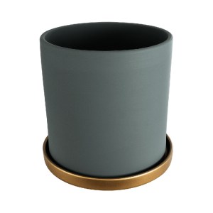 glo-20495-20495_2 GLOBOSTAR® ARTIFICIAL GARDEN NAPOLI 20495 ΔΙΑΚΟΣΜΗΤΙΚΟ ΚΕΡΑΜΙΚΟ ΚΑΣΠΩ ΓΛΑΣΤΡΑ - FLOWER POT