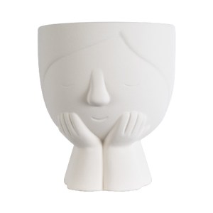glo-20496-20496_4 GLOBOSTAR® ARTIFICIAL GARDEN TOKYO 20496 ΔΙΑΚΟΣΜΗΤΙΚΟ ΚΕΡΑΜΙΚΟ ΚΑΣΠΩ ΓΛΑΣΤΡΑ - FLOWER POT 