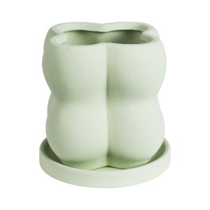 glo-20499-20499_2 GLOBOSTAR® ARTIFICIAL GARDEN ATHENA 20499 ΔΙΑΚΟΣΜΗΤΙΚΟ ΚΕΡΑΜΙΚΟ ΚΑΣΠΩ ΓΛΑΣΤΡΑ - FLOWER POT
