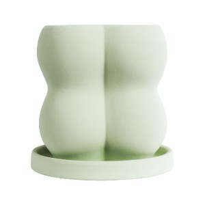 glo-20499-20499_4 GLOBOSTAR® ARTIFICIAL GARDEN ATHENA 20499 ΔΙΑΚΟΣΜΗΤΙΚΟ ΚΕΡΑΜΙΚΟ ΚΑΣΠΩ ΓΛΑΣΤΡΑ - FLOWER POT