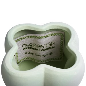 glo-20499-20499_9 GLOBOSTAR® ARTIFICIAL GARDEN ATHENA 20499 ΔΙΑΚΟΣΜΗΤΙΚΟ ΚΕΡΑΜΙΚΟ ΚΑΣΠΩ ΓΛΑΣΤΡΑ - FLOWER POT