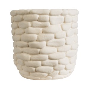glo-20512-20512_4 GLOBOSTAR® ARTIFICIAL GARDEN UBUD 20512 ΔΙΑΚΟΣΜΗΤΙΚΟ ΚΕΡΑΜΙΚΟ ΚΑΣΠΩ ΓΛΑΣΤΡΑ - FLOWER POT Λ