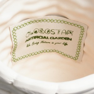 glo-20512-20512_7 GLOBOSTAR® ARTIFICIAL GARDEN UBUD 20512 ΔΙΑΚΟΣΜΗΤΙΚΟ ΚΕΡΑΜΙΚΟ ΚΑΣΠΩ ΓΛΑΣΤΡΑ - FLOWER POT Λ