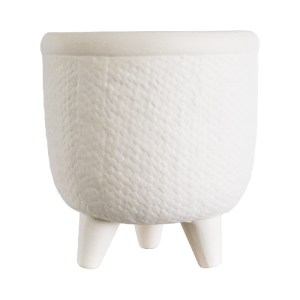 glo-20513-20513_4 GLOBOSTAR® ARTIFICIAL GARDEN YUKATAN 20513 ΔΙΑΚΟΣΜΗΤΙΚΟ ΚΕΡΑΜΙΚΟ ΚΑΣΠΩ ΓΛΑΣΤΡΑ - FLOWER PO