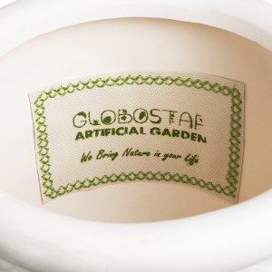 glo-20513-20513_6 GLOBOSTAR® ARTIFICIAL GARDEN YUKATAN 20513 ΔΙΑΚΟΣΜΗΤΙΚΟ ΚΕΡΑΜΙΚΟ ΚΑΣΠΩ ΓΛΑΣΤΡΑ - FLOWER PO
