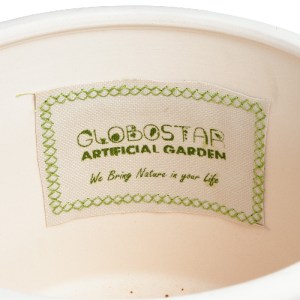 glo-20514-20514_6 GLOBOSTAR® ARTIFICIAL GARDEN BERATAN 20514 ΔΙΑΚΟΣΜΗΤΙΚΟ ΚΕΡΑΜΙΚΟ ΚΑΣΠΩ ΓΛΑΣΤΡΑ - FLOWER PO