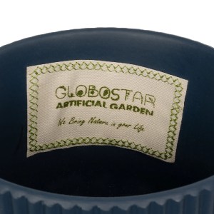 glo-20520-20520_6.webp GLOBOSTAR® ARTIFICIAL GARDEN ULUWATU 20520 ΔΙΑΚΟΣΜΗΤΙΚΗ ΚΕΡΑΜΙΚΗ ΓΛΑΣΤΡΑ ΜΠΛΕ Π17 X M17 X 