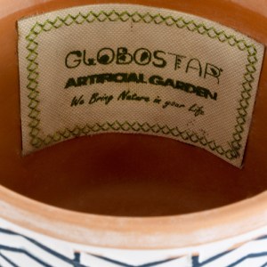 glo-20525-20525_6 GLOBOSTAR® ARTIFICIAL GARDEN KOLKATA 20525 ΔΙΑΚΟΣΜΗΤΙΚΟ ΚΕΡΑΜΙΚΟ ΚΑΣΠΩ ΓΛΑΣΤΡΑ - FLOWER PO