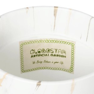 glo-20526-20526_9.webp GLOBOSTAR® ARTIFICIAL GARDEN DENPASAR 20526 ΔΙΑΚΟΣΜΗΤΙΚΗ ΚΕΡΑΜΙΚΗ ΓΛΑΣΤΡΑ ΛΕΥΚΗ ΜΕ ΧΡΥΣΟ Μ